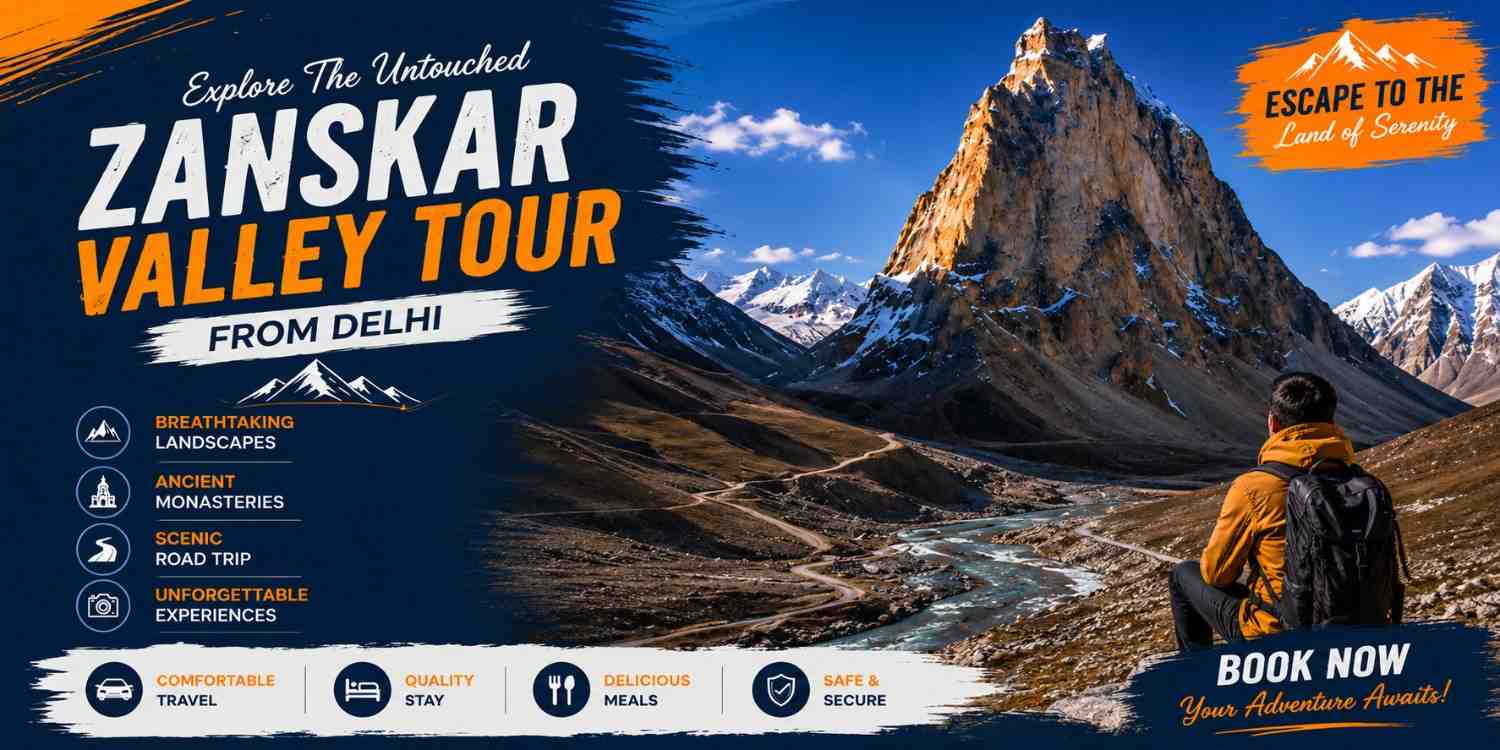 Zanskar Valley Tour Banner